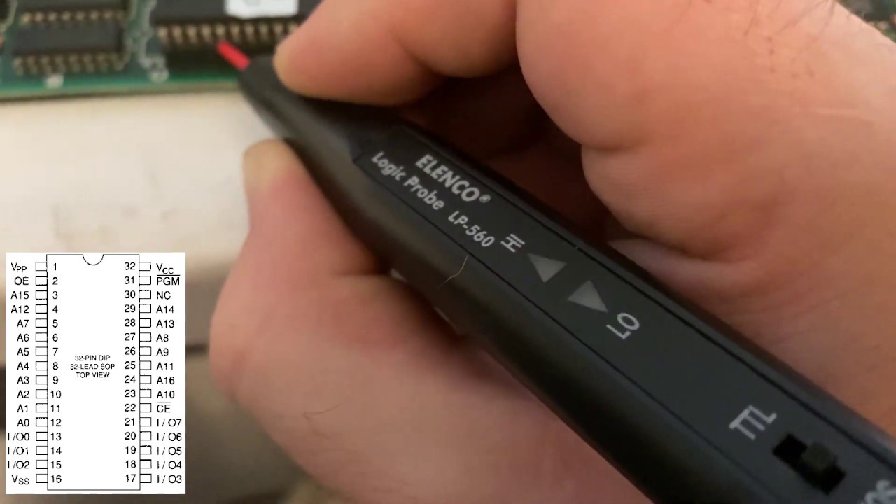 Fire Shark Arcade PCB Repair - Sprite Corruption