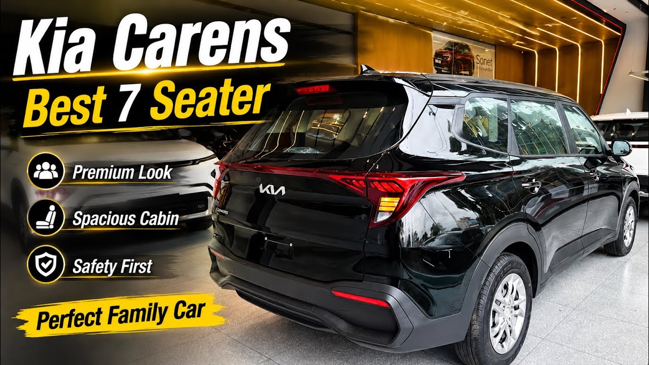 Kia Carens Premium Optional 2026 | Best 7 Seater Family Car | Features, Interior & Full Details