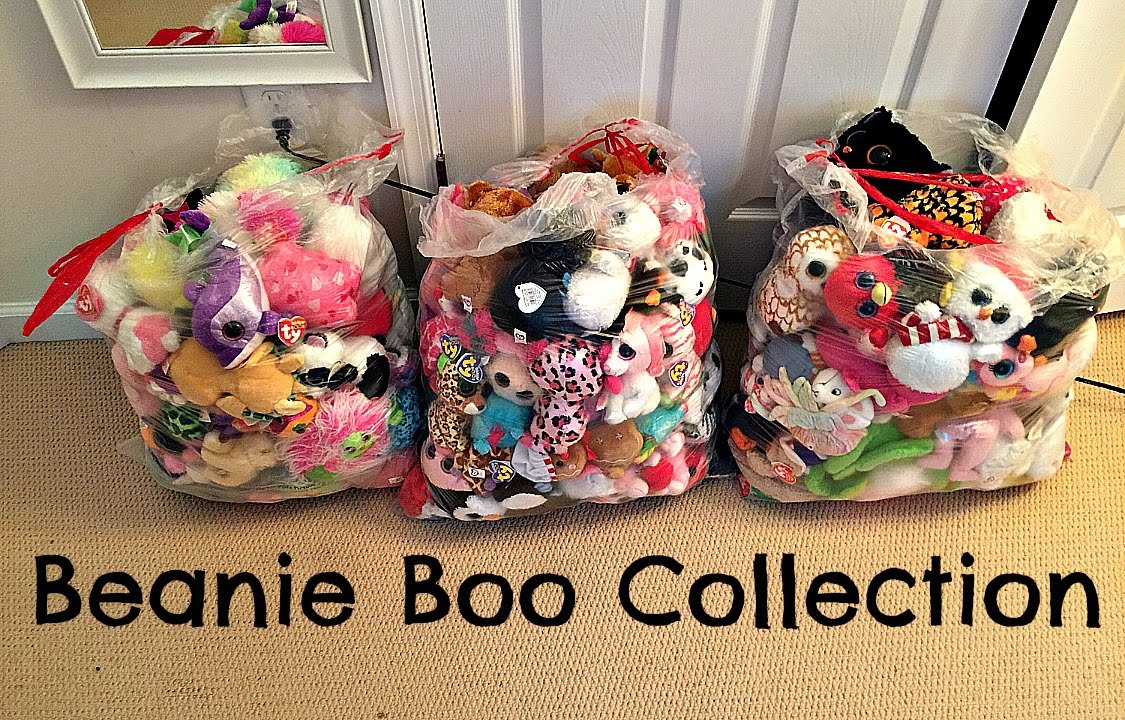 Огромная коллекция игрушек Beanie Boo!