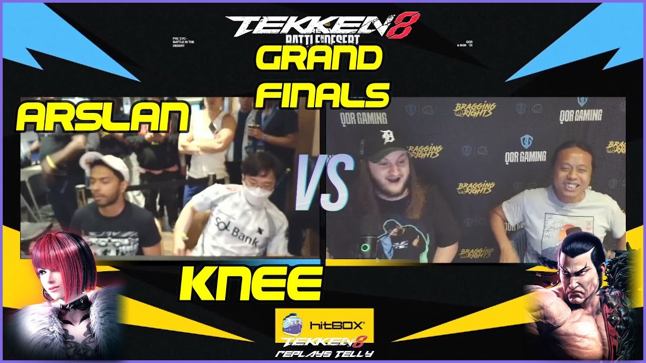 Grand Finals | DRX | Knee (Feng) vs ARSLAN ASH (Anna) ➤ Pre EVO Battle in the Desert - Tekken 8