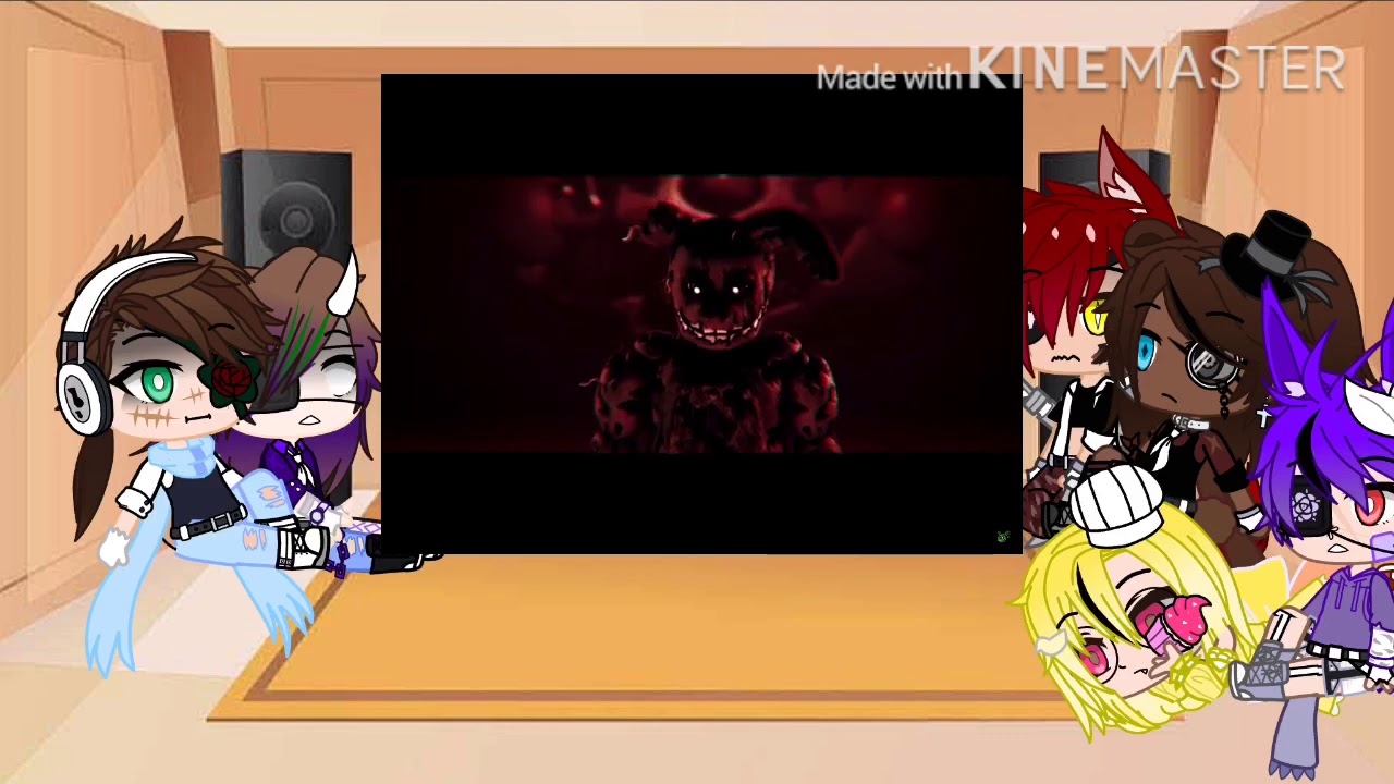 Fnaf 1 + William React To ‘Play With Fire + Left Behind’