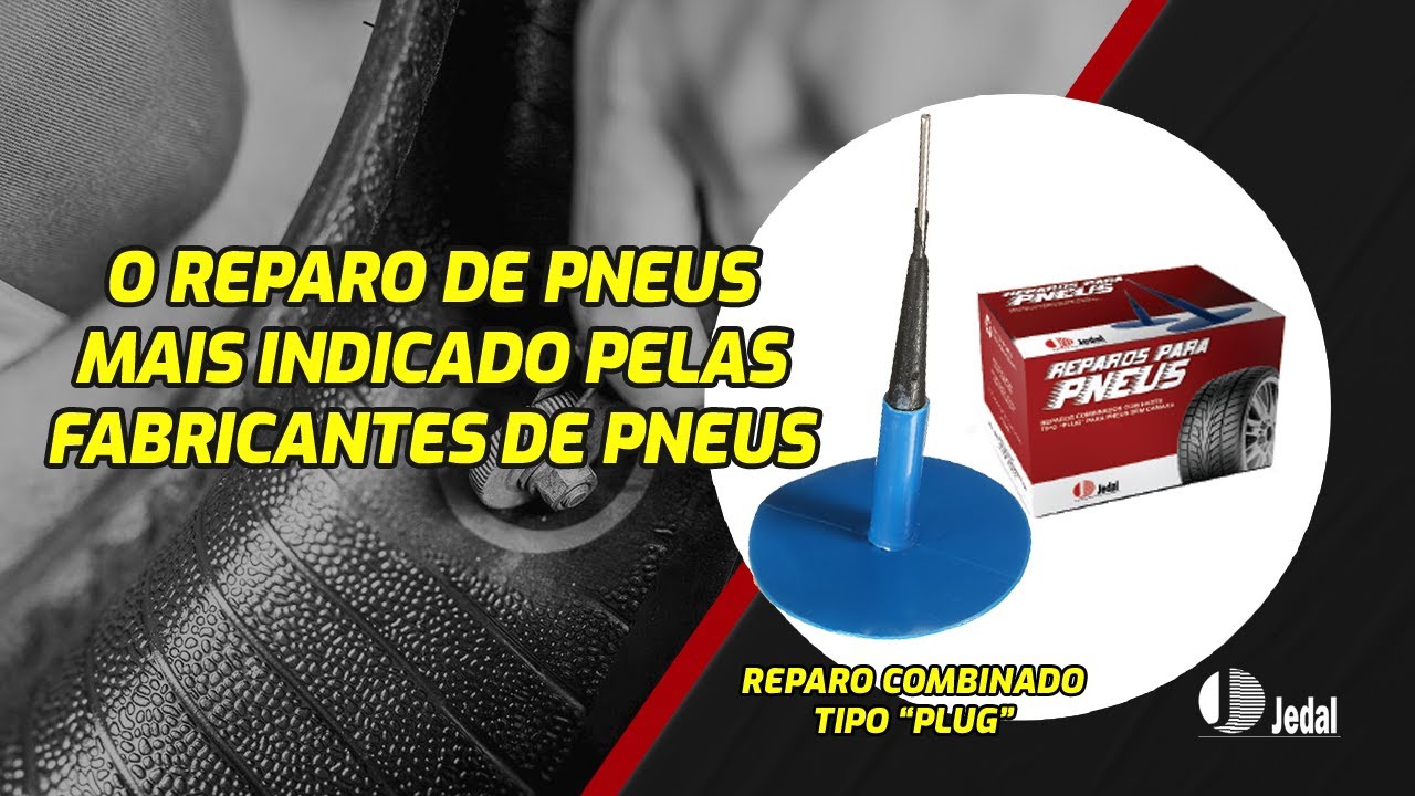 Aplicação Reparo de pneus - Combinado - Plug - Jedal