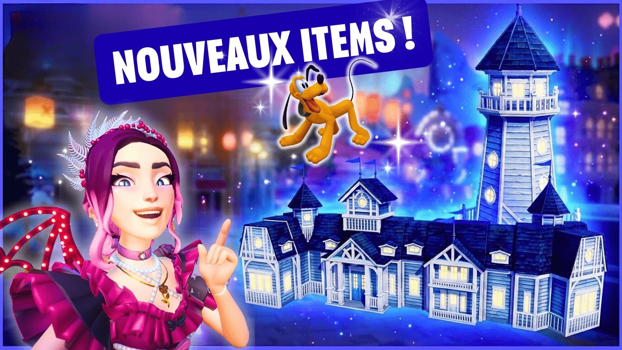 🌓 DreamSnaps & Shop Premium : nouveaux items + arrivée de Pluto ! | Disney Dreamlight Valley