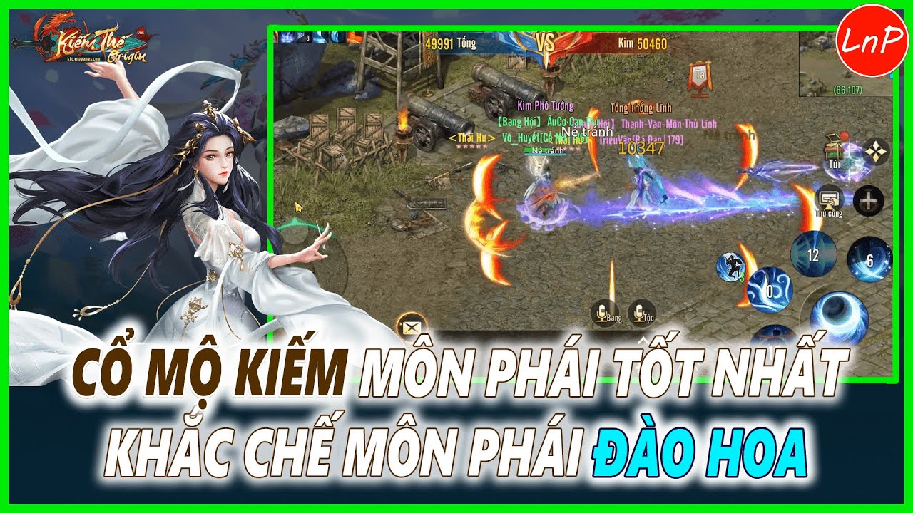KIẾM THẾ ORIGIN - CỔ MỘ KIẾM MÔN PHÁI TỐT NHẤT KHẮC CHẾ MÔN PHÁI ĐÀO HOA TRONG GAME KIẾM THẾ ORIGN