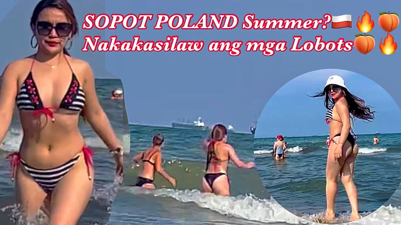 SOPOT sa POLAND🔥💦🍑Hot Summer in POLAND🇵🇱☀️🤭|Luz Insao #europe #poland 🇵🇱