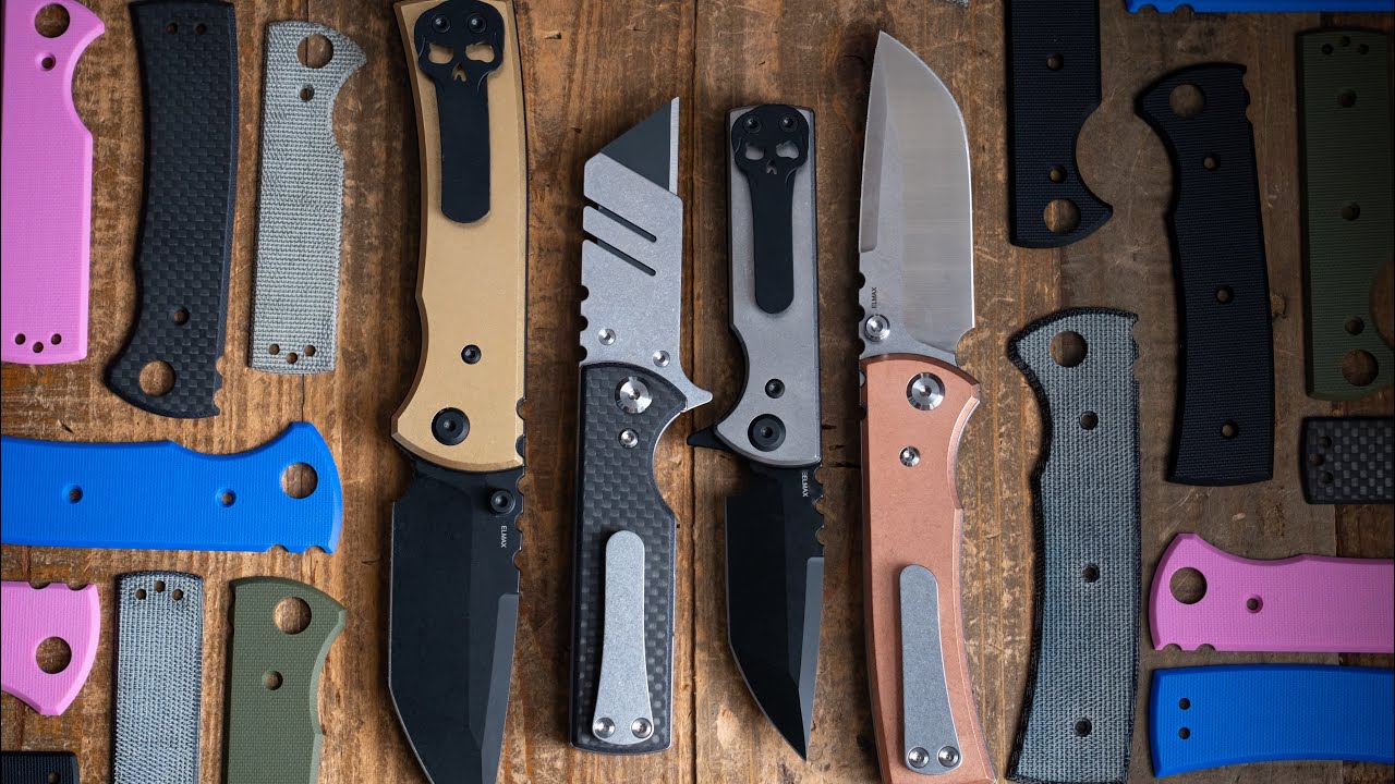 Breakdown of our Chaves Knives Blue Label Scales