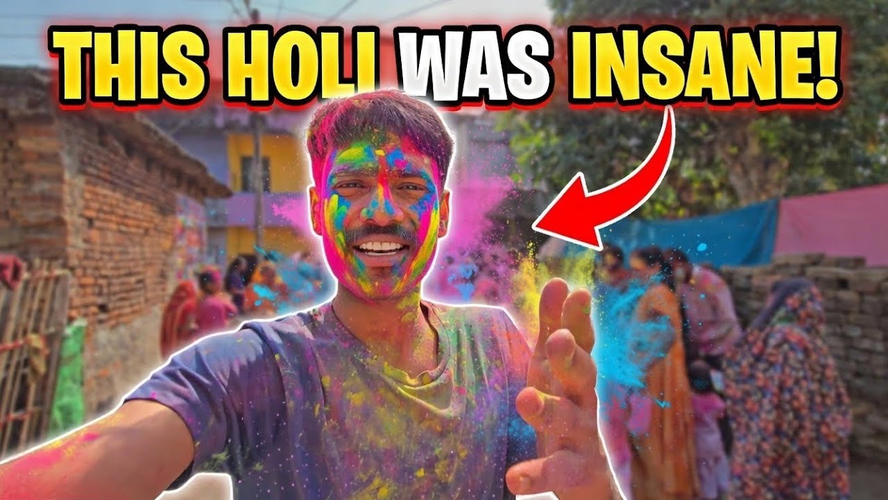 Iss Holi Mai Toh Maza He Aa Gya ||Daily Vlogs|| #vlogwithsatyam #vlog #Youtube #shorts 