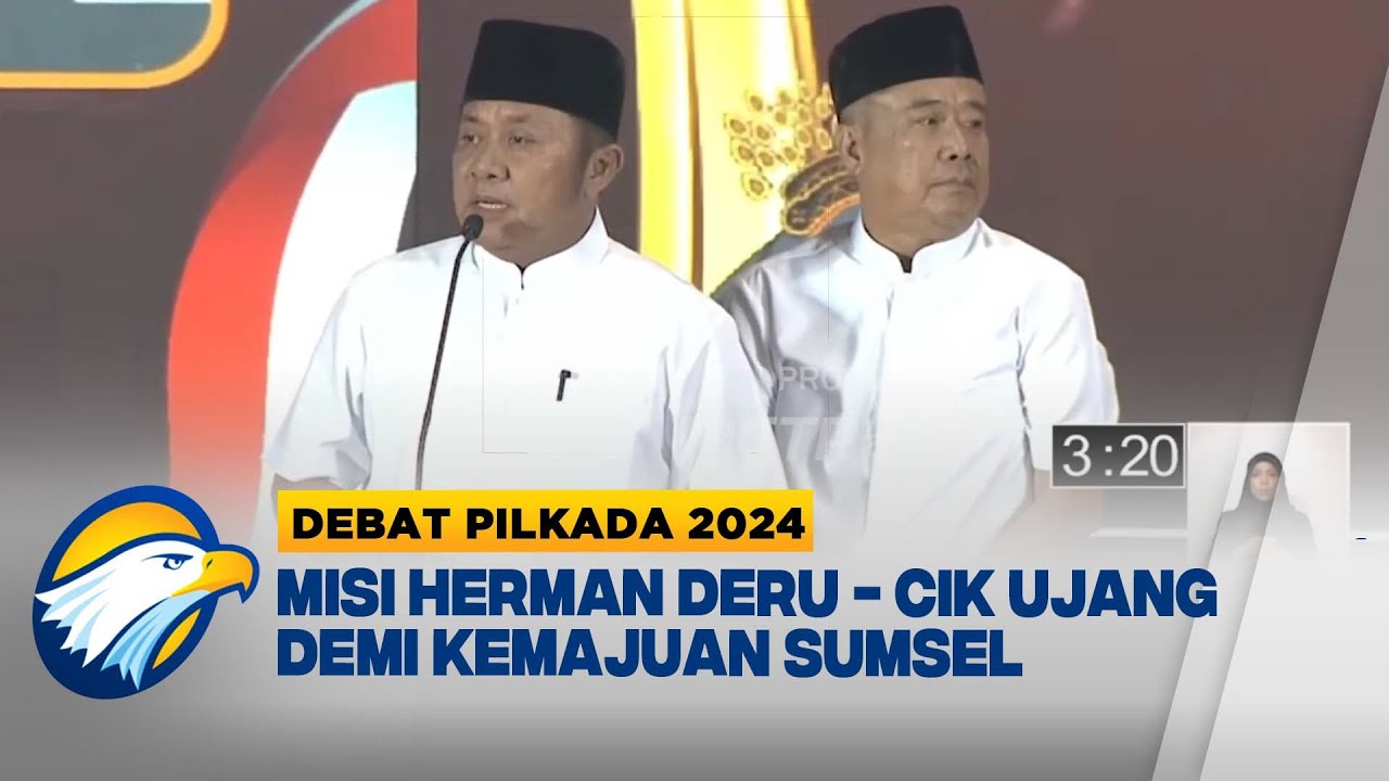 Visi Misi Herman Deru - Cik Ujang Demi Kemajuan Sumatera Selatan