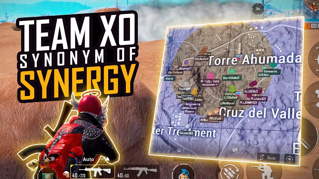 Team XO Synonym Of Synergy | Best Competitive Gameplay | BattleGrounds Mobile India | BGMI