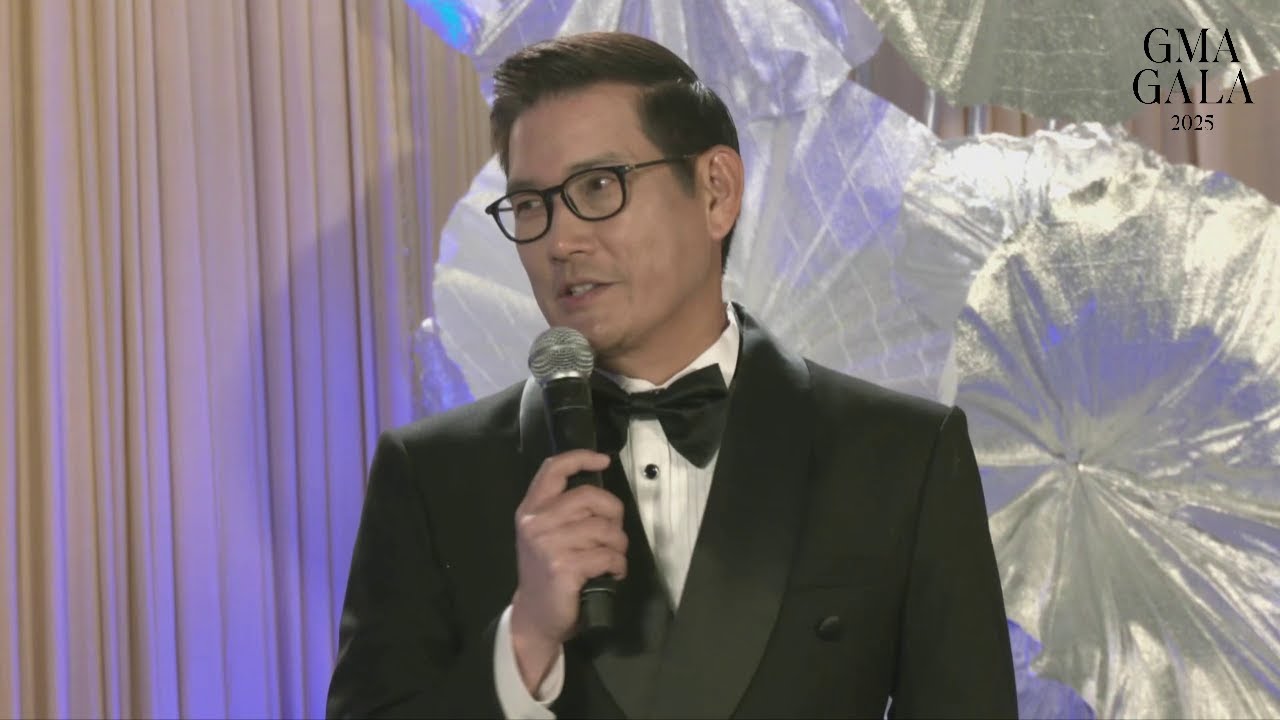 Richard Yap was excited to meet his on-screen daughter Jillian Ward at the Gala! | GMA Gala 2025