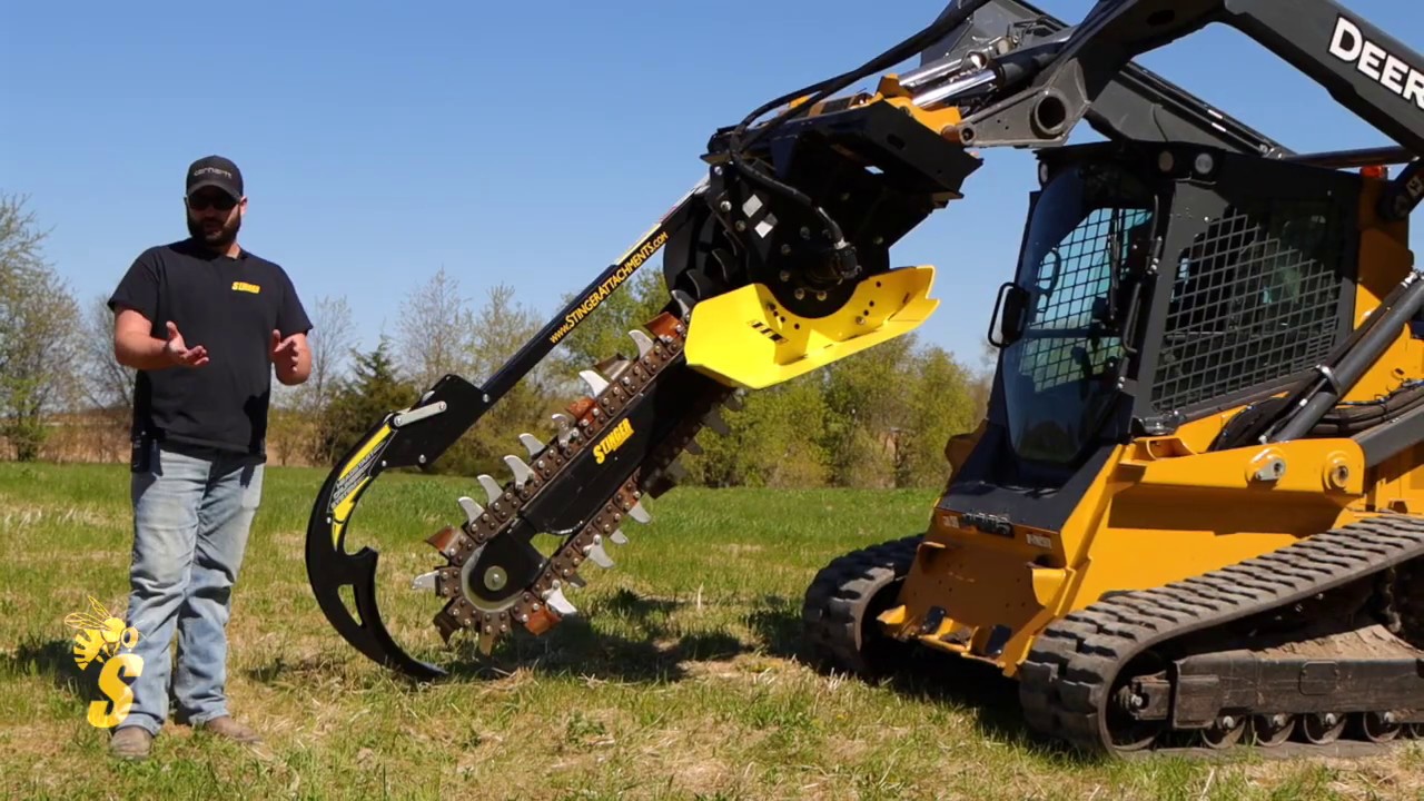 Stinger Attachments Trencher Product Overview