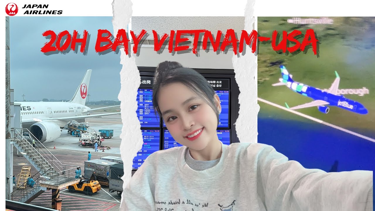 Bay Từ Việt Nam Sang Mỹ Quá Cảnh Tokyo Nhật Bản , Trễ Chuyến Ra Sao? (01/2026) 