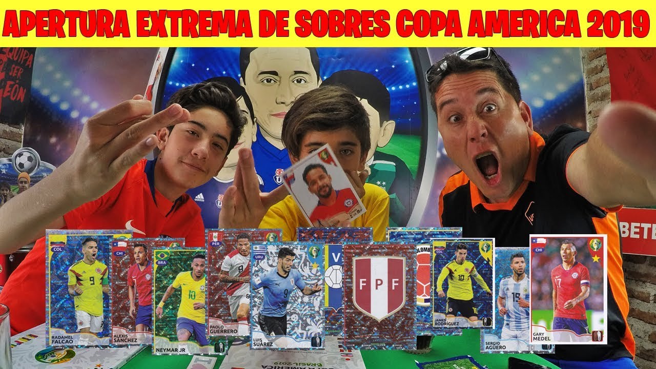 ABRIENDO 111 SOBRES DEL ÁLBUM COPA AMÉRICA CON UN PREMIO ASOMBROSO AL FINAL