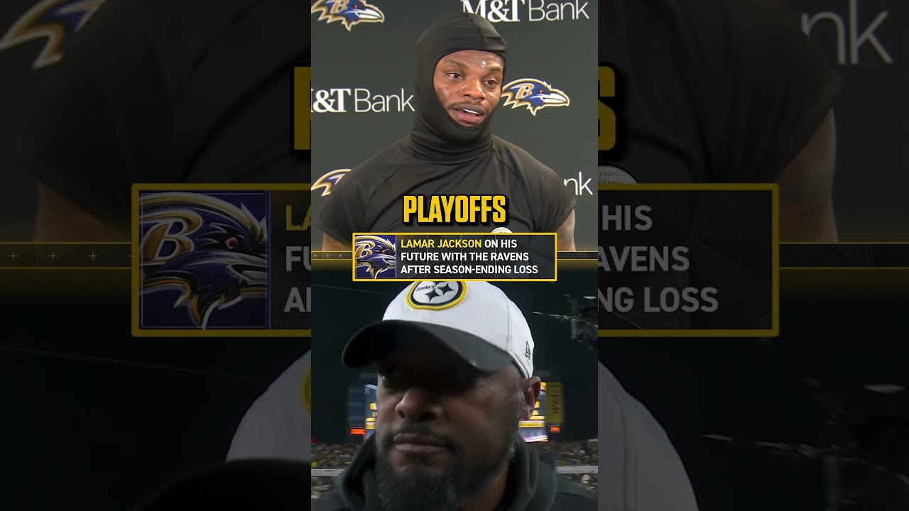 Lamar Jackson on his future with Ravens #NFL #Ravens #LamarJackson