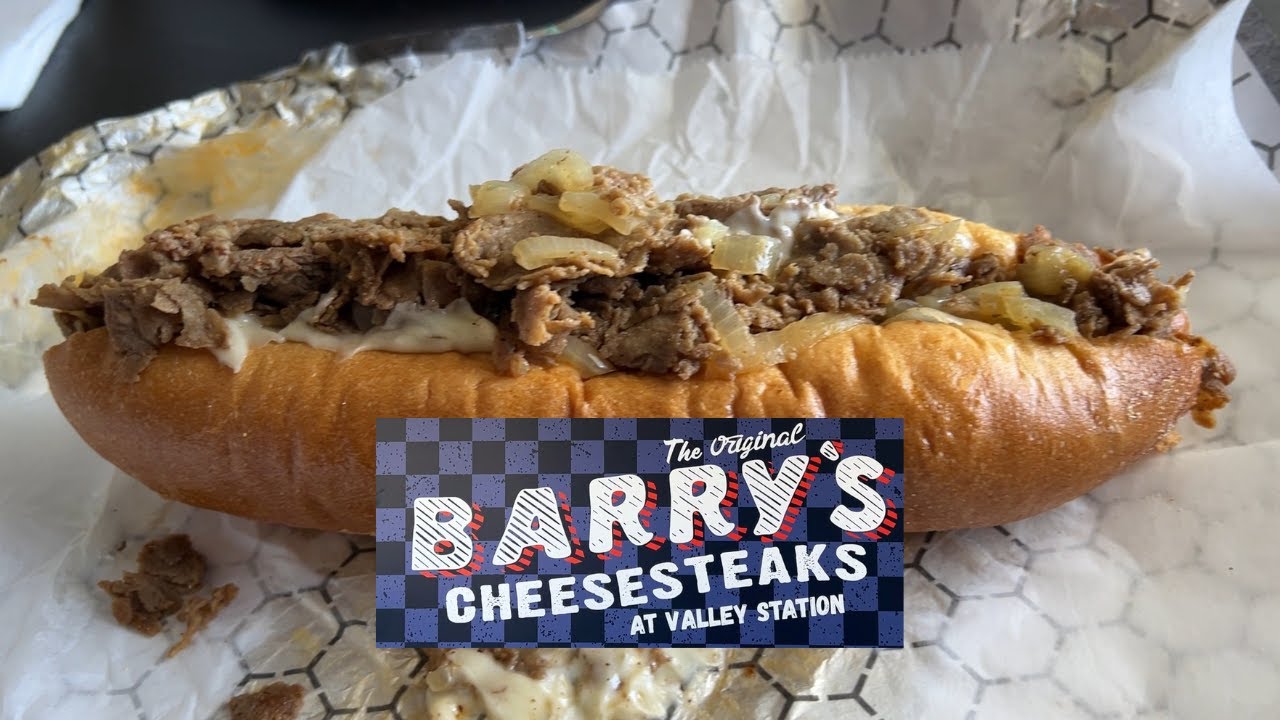 Ladies and Gentlemen, Jay and Ryan enjoy Barry's Cheesesteak Louisville Kentucky