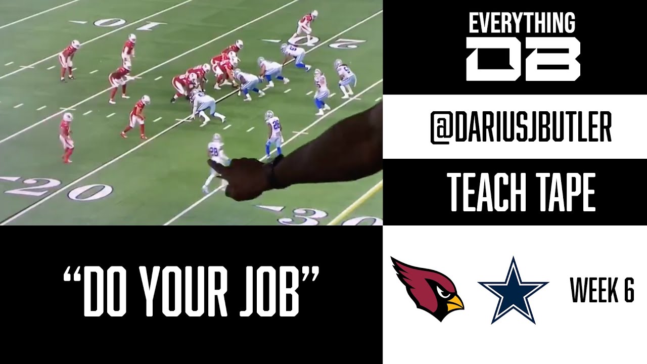 DO YOUR JOB! Week 5 Cowboys Secondary Breakdown by Darius Butler