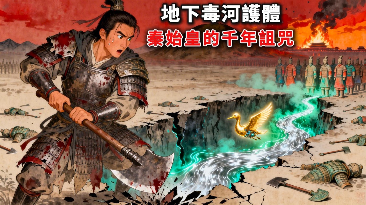 秦始皇陵的千年「詛咒」：項羽的鐵騎與歷代摸金校尉，為何都沒能徹底挖穿那座地下幽冥？ | 睡前歷史故事