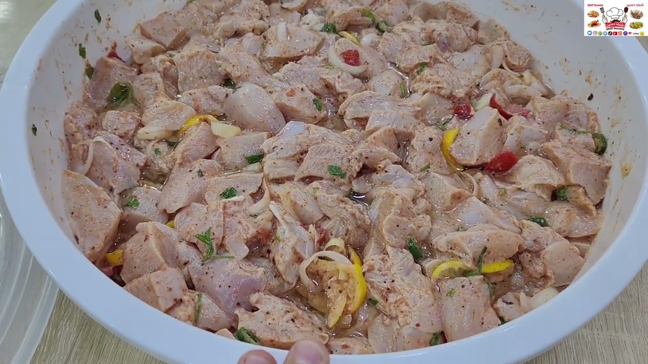 معزومين في المزرعة صديقي على تكة طاووق التركي #تكة #food #kabab #شعب_الصيني_ماله_حل #وصفات #وصفات