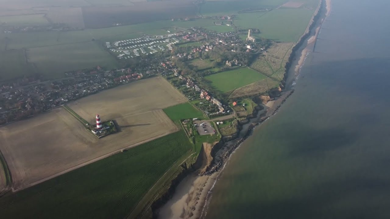 Happisburgh Erosion - Drone Footage 2022