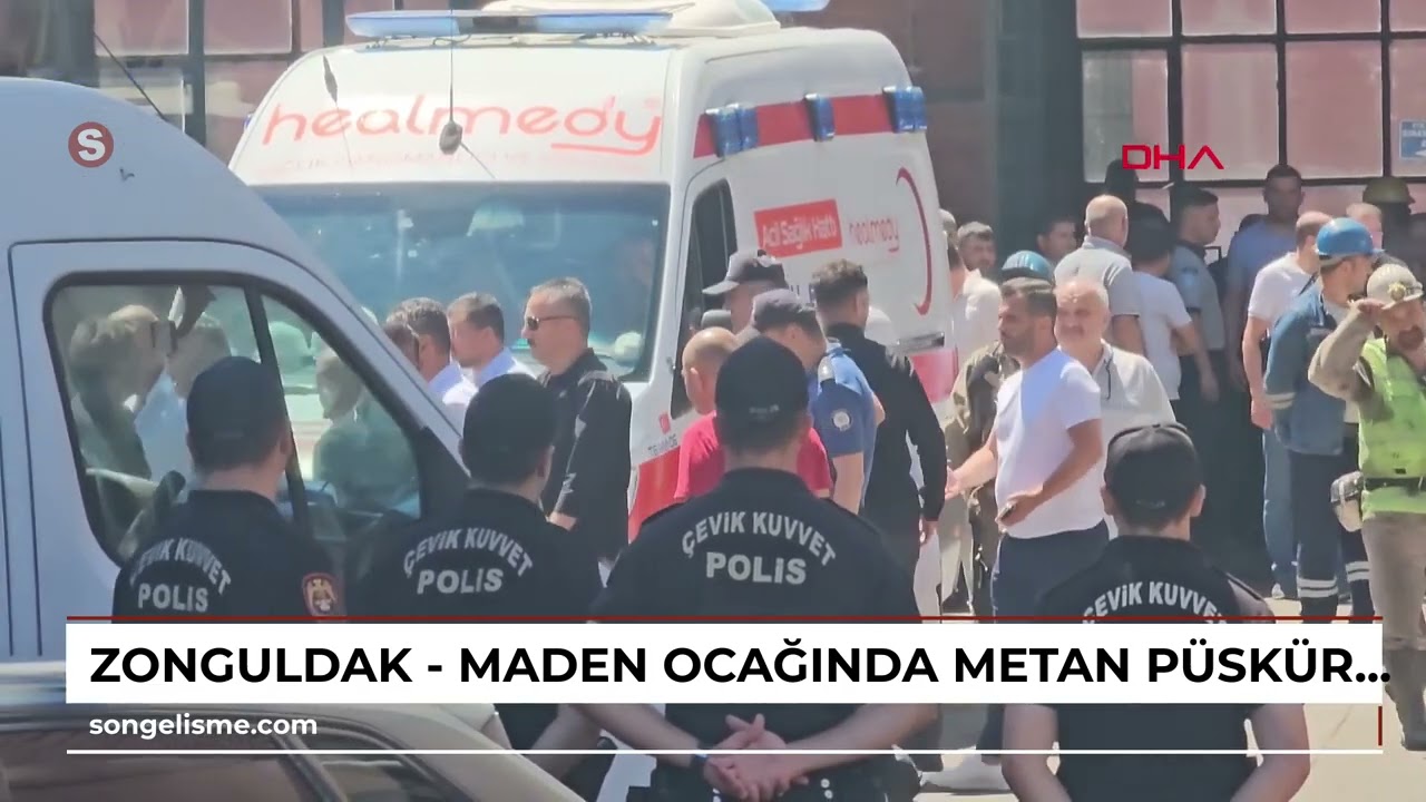 Zonguldak - Maden ocağında metan püskürmesi nedeniyle işçiler tahliye edildi