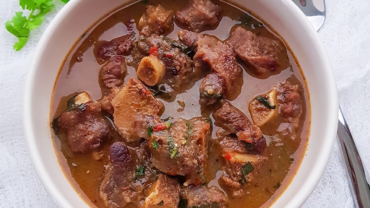 Oxtail Peppersoup Recipe