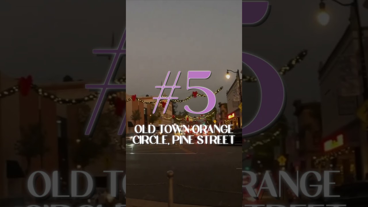 The 10 BEST places to go see Christmas lights in Orange County! 🎄