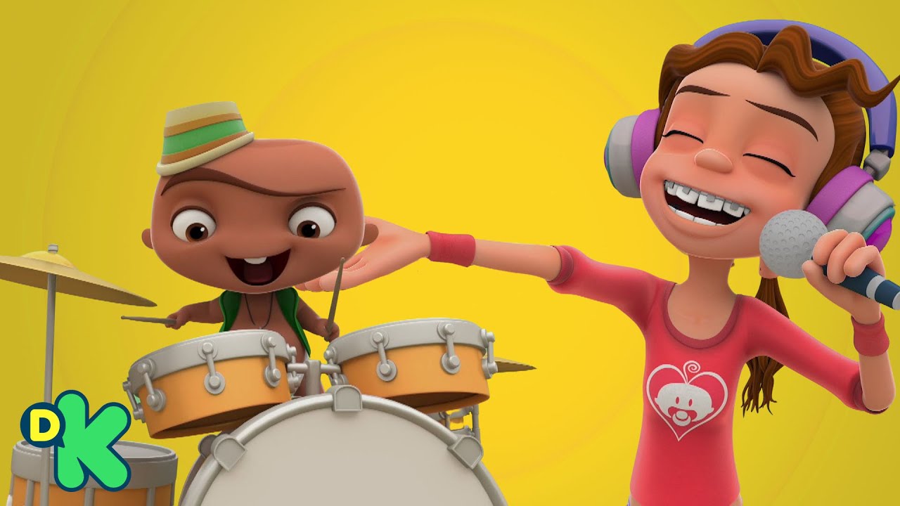 Cantando junto com as vozes mais divertidas | Mini Beat Power Rockers | Discovery Kids Brasil