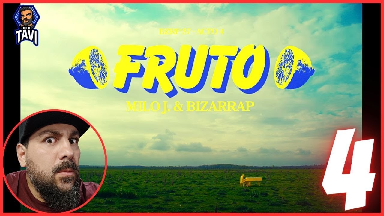 REACCION A FRUTO | MILO J || BZRP Music Sessions #57