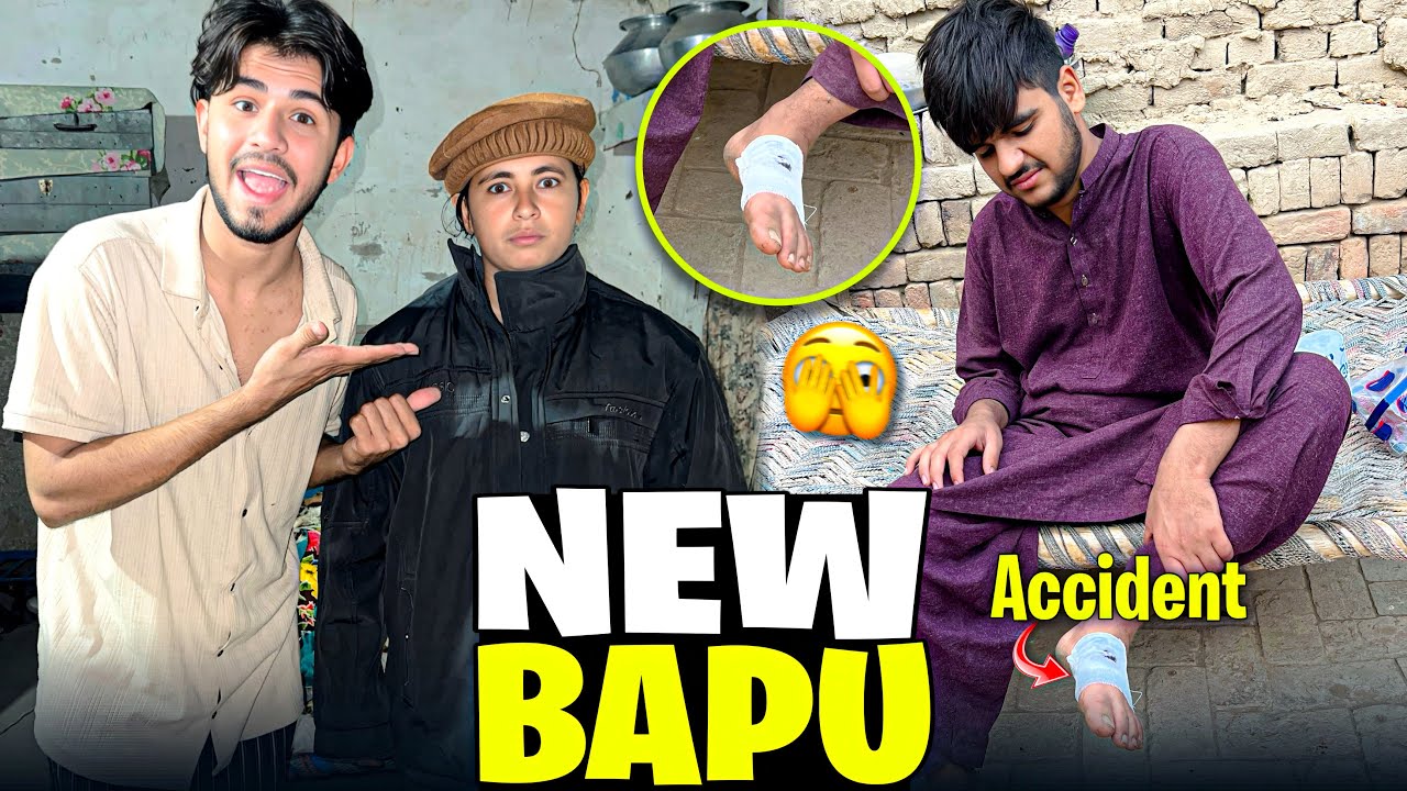 “Baji Ban Gayi New Baapu! 😂 | Saad Ka Accident 😱 Paon Se Nikla Bohat Khoon | Mohsin Family Vlog