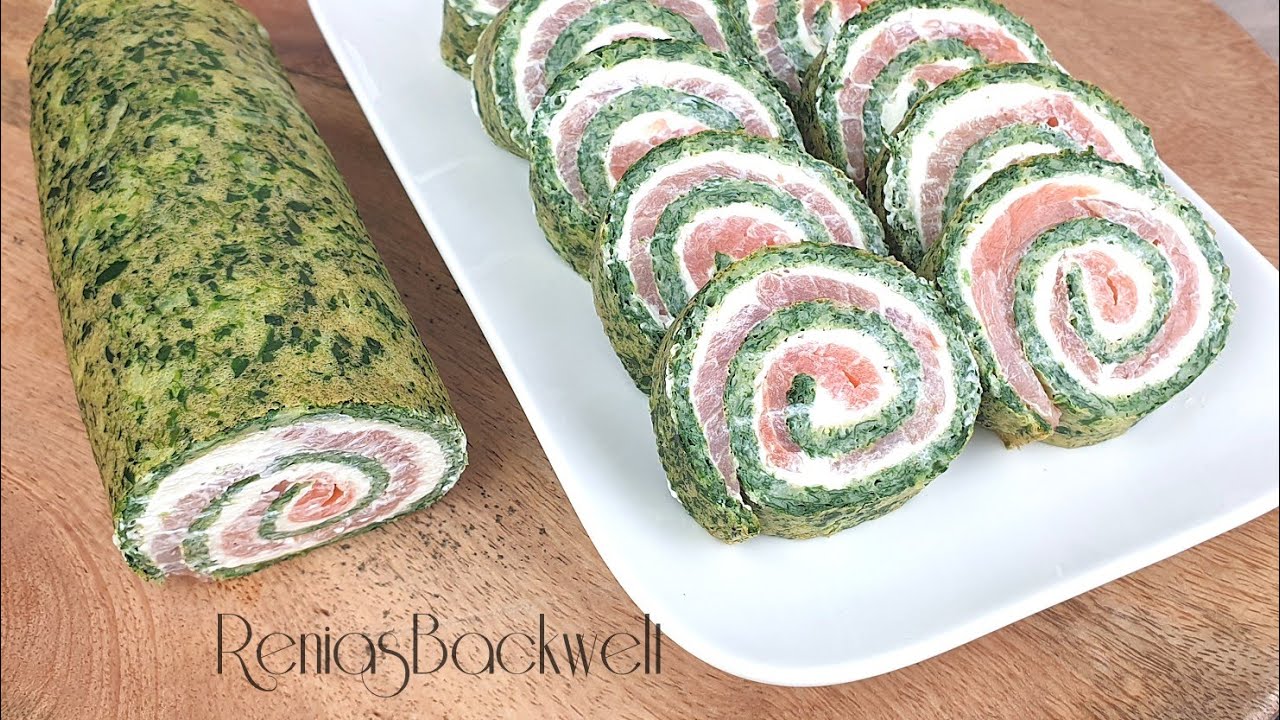 Partysnack oder zum Buffet, Lachsr&ouml;llchen lecker & einfach gemacht 🥳