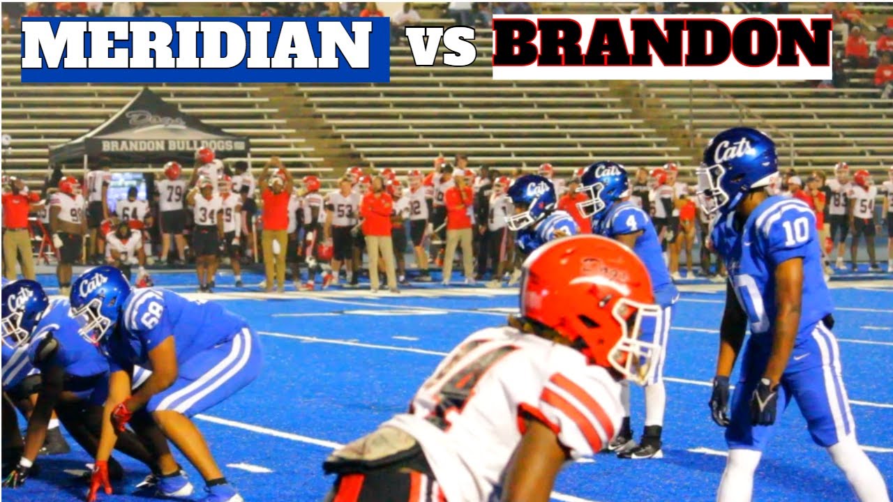 Queen City Edition 🏟️: #2 Brandon(7A) vs #11 Meridian(7A) || MS High School Football Week 10