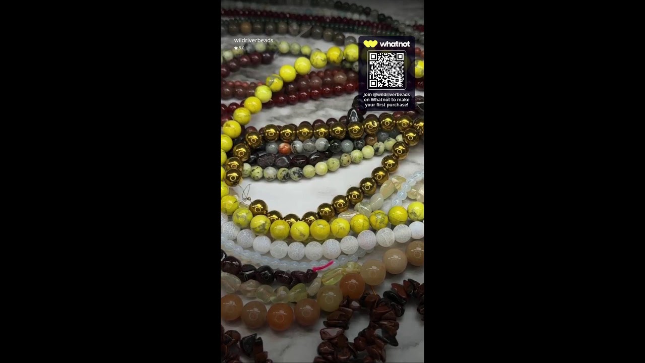 Gemstone Beads: Mini Unboxing - Ugly Bead Show