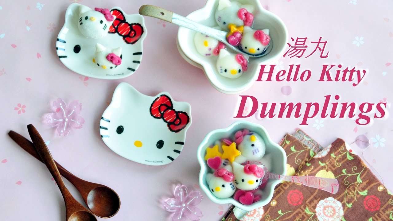 Hello Kitty Red Bean Dumplings 凱蒂貓紅豆湯丸 For Chinese New Year