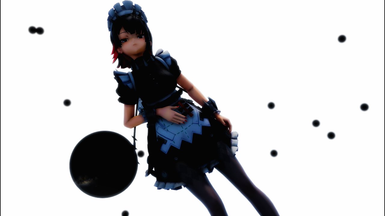 【MMD】モエチャッカファイア - Ellen Giantess Growth Dance