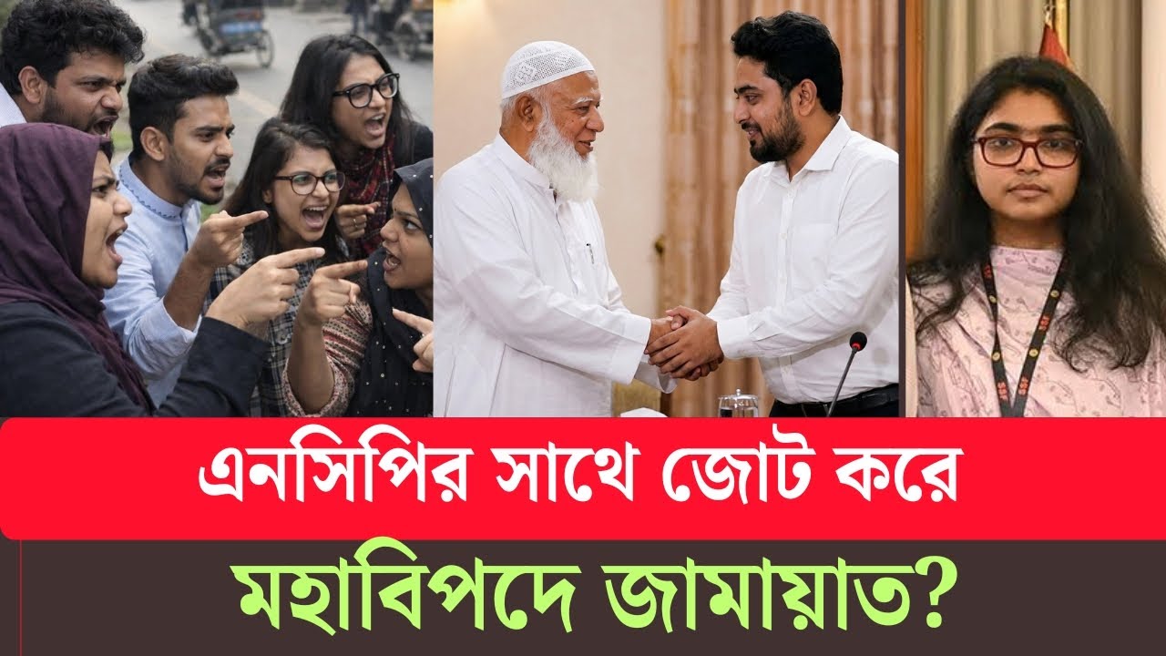 জামায়াত-এনসিপি জোটে লাভবান হবে বিএনপি? ফাঁস হলো চাঞ্চল্যকর তথ্য! jamat|NCP