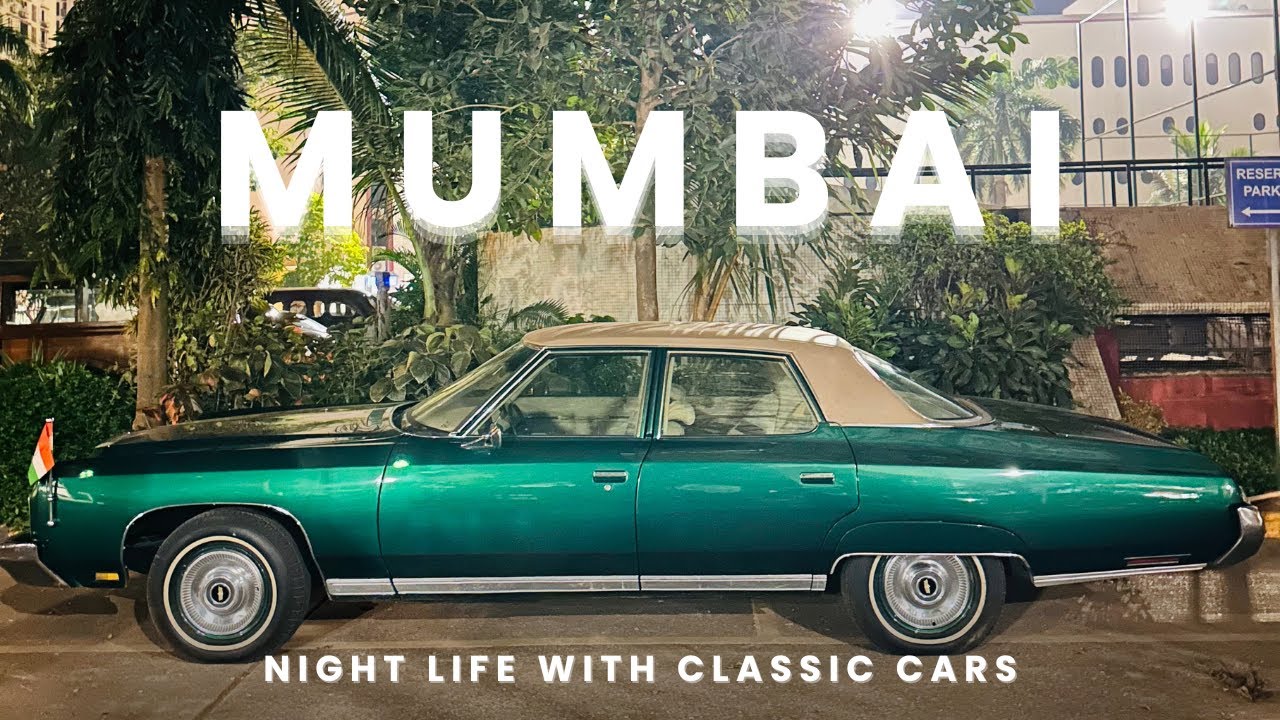 Classic Car Cruising Through Mumbai Streets | Timeless Vibes