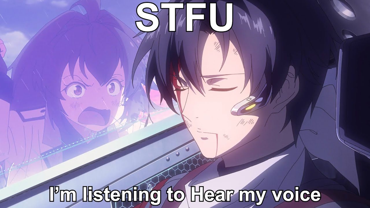 STFU I'm listening to Hear my voice