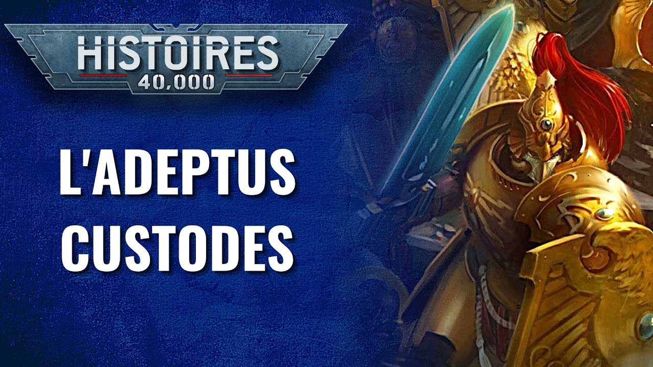 WH 40K FLUFF | Compendium Arcana : L' Adeptus Custodes | Planet Wargame