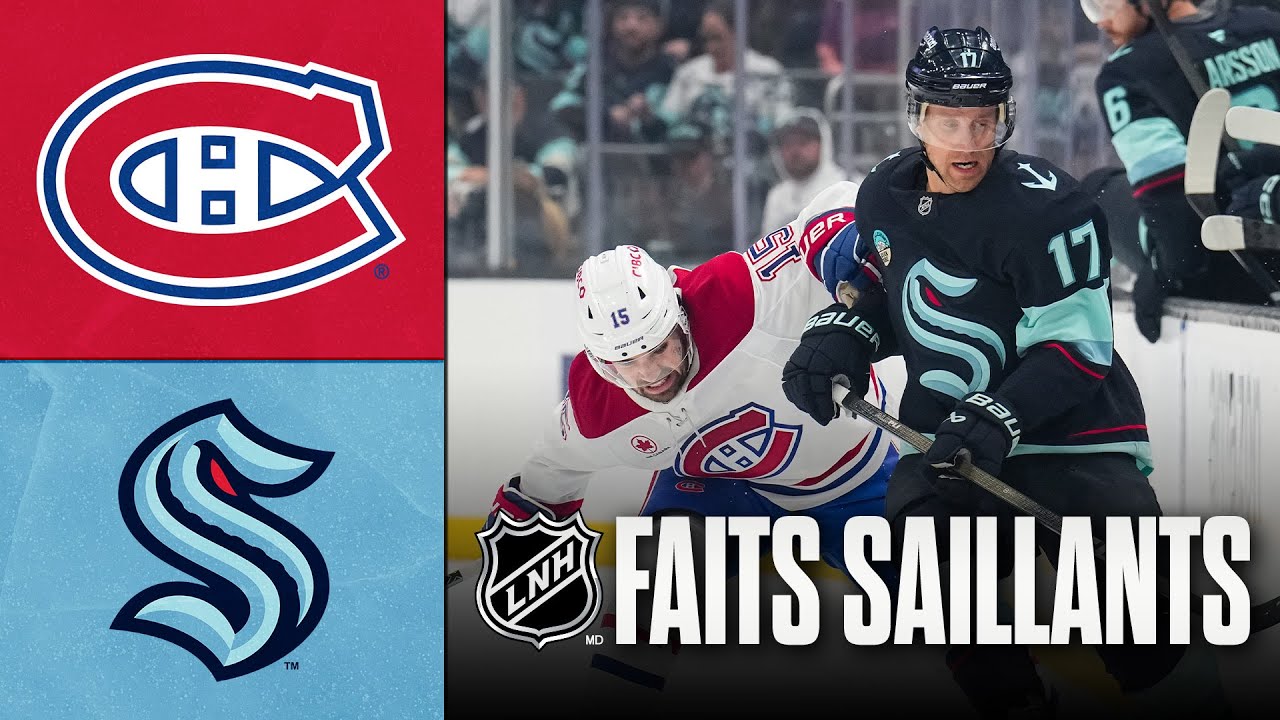 Canadiens vs Kraken 28/10/25 | Faits saillants