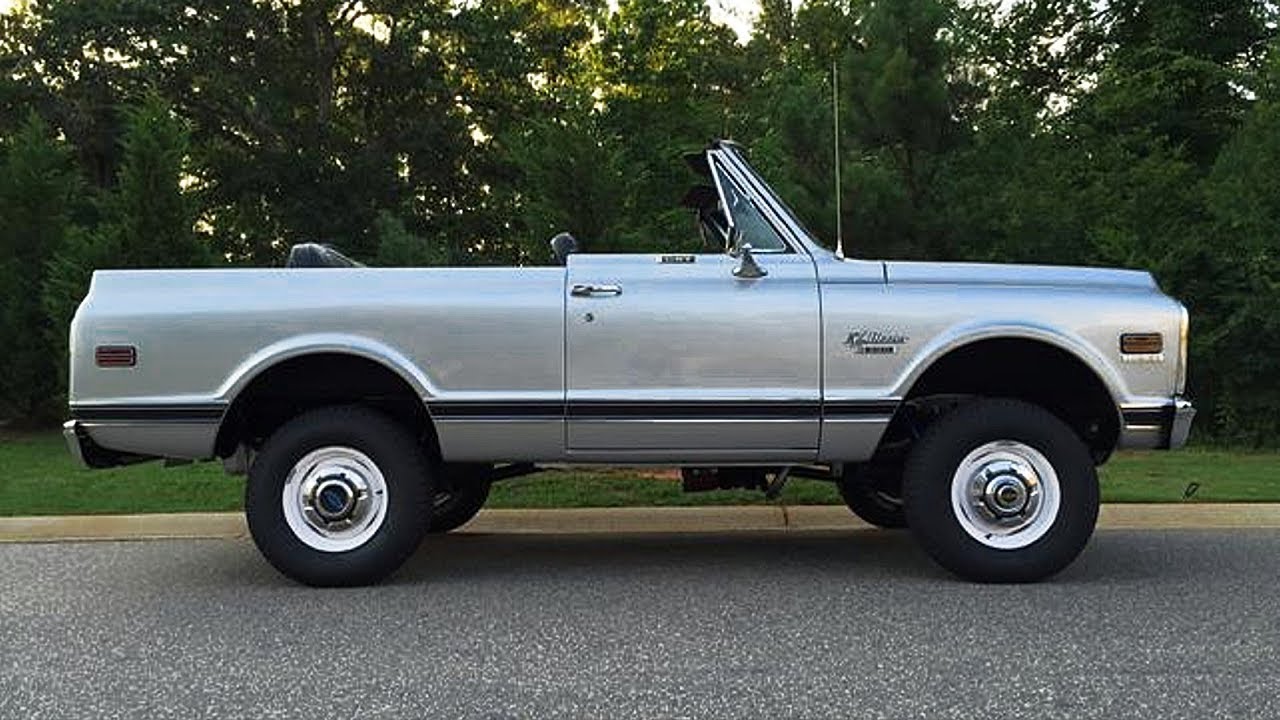 1970 Chevrolet K5 Blazer CST 350 4x4 Body Off Restoration Project