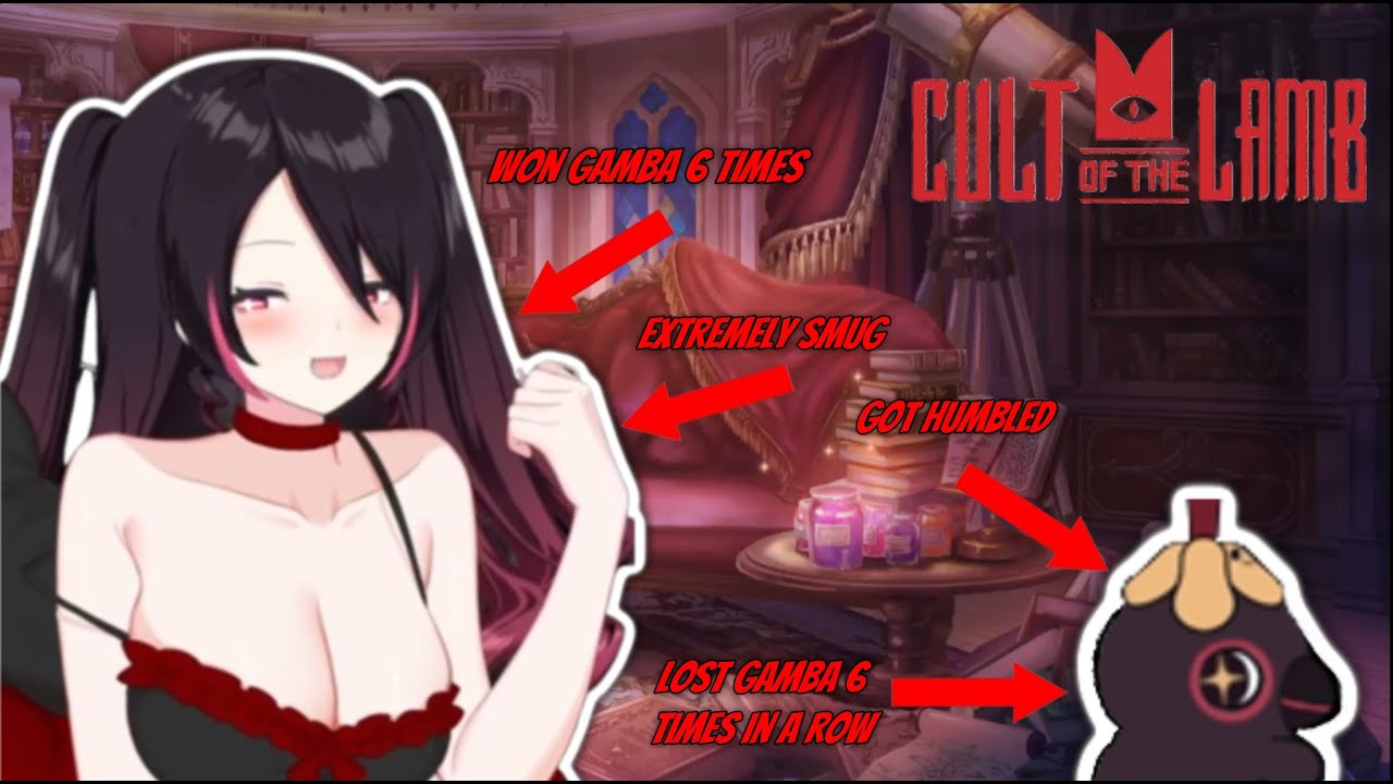 Yumi completely crushes Broommates in Cult of the Lamb