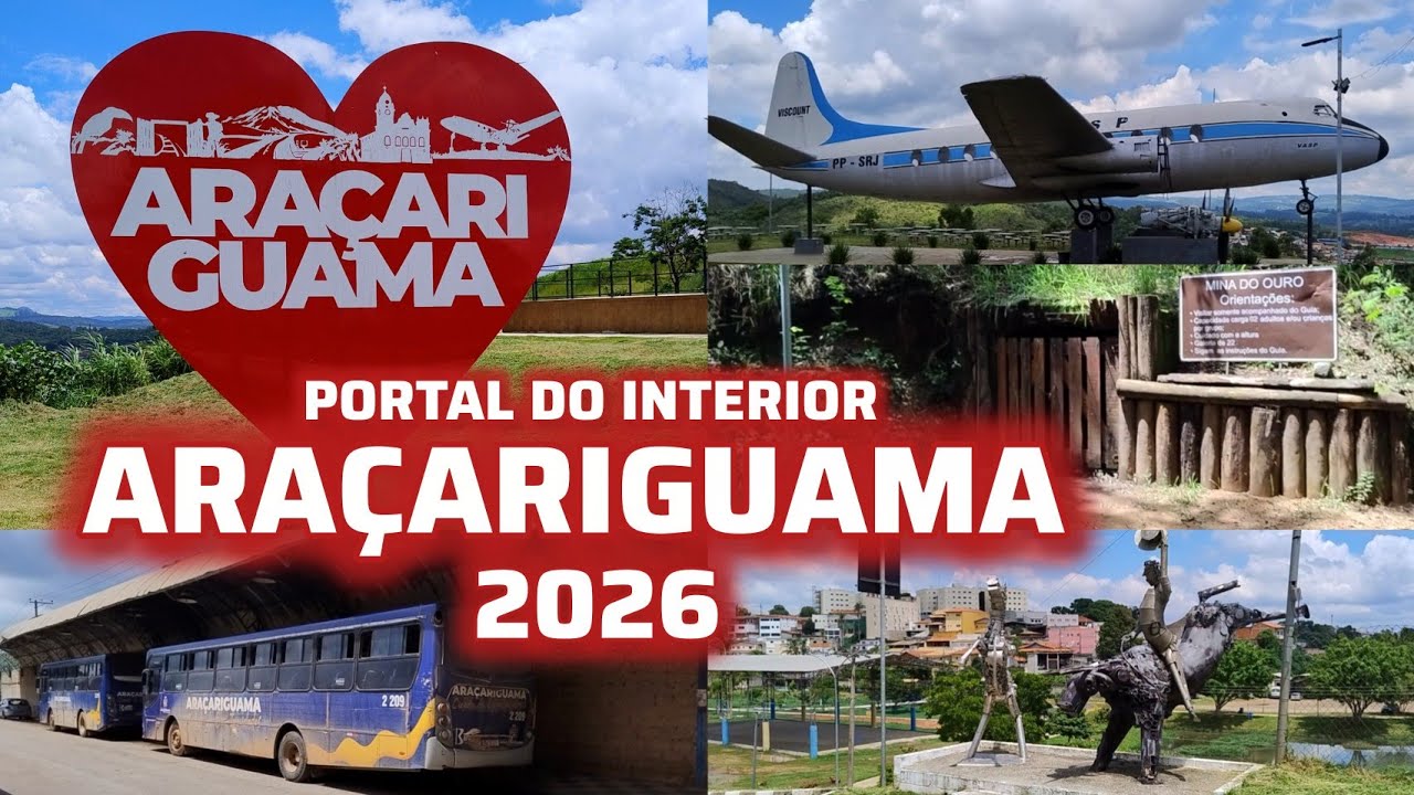 Araçariguama SP - Portal do Interior - Região Metropolitana de Sorocaba #viagem 