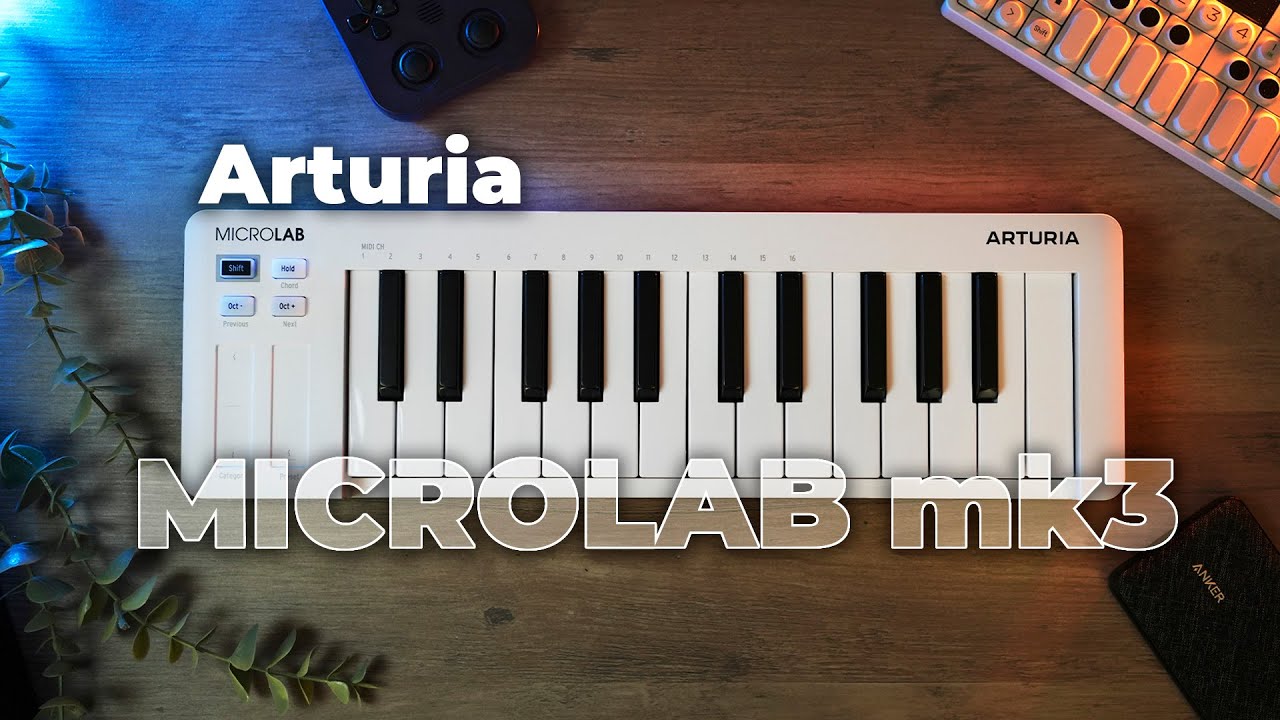 El MEJOR controlador MIDI PORTATIL? (ARTURIA MICROLAB 3)
