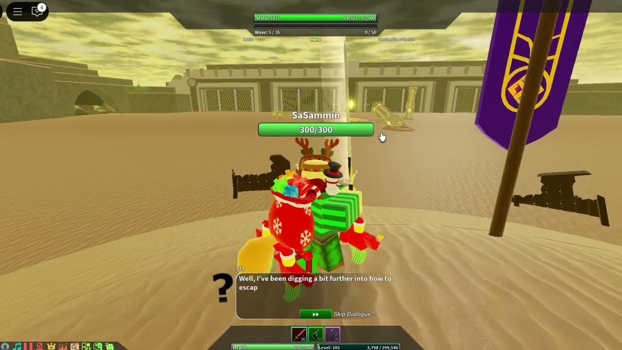 Defend The Statue Eras of Conflict: Hero Mode