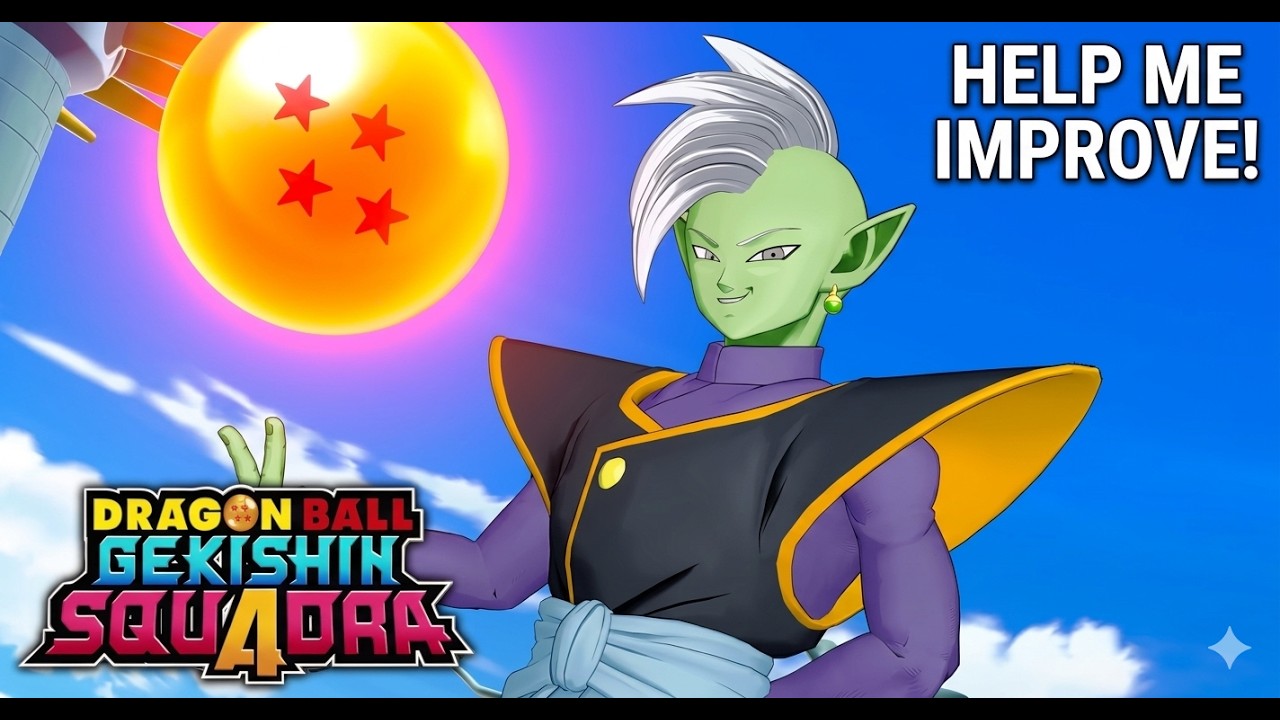Trying Zamasu Gameplay! Still Learning This Game | DRAGON BALL GEKISHIN SQUADRA