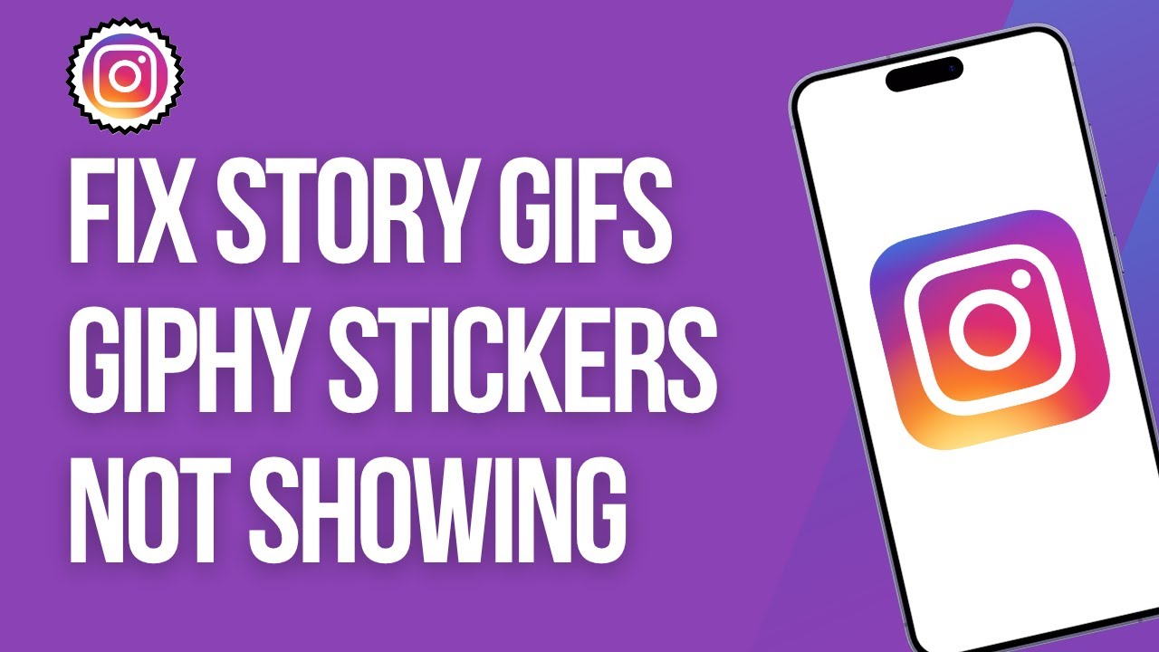 Fix Instagram Story Gifs Giphy Stickers Not Showing | Giphy Gifs Not Loading on Instagram