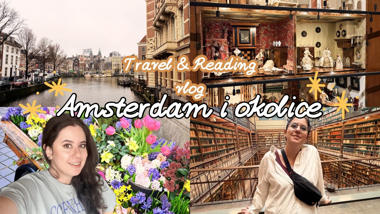 Reading vlog I Amsterdam, wiosenne porządki i świetna książka Sci-Fi ✨👽🚀