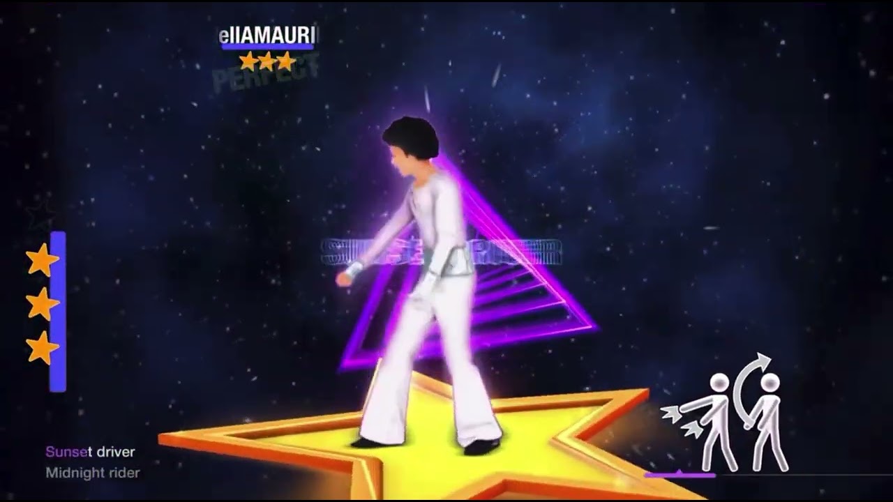 Just Dance Melody Online Sunset Driver Micheal Jackson 12k 1ST TRY (PS MOVE)