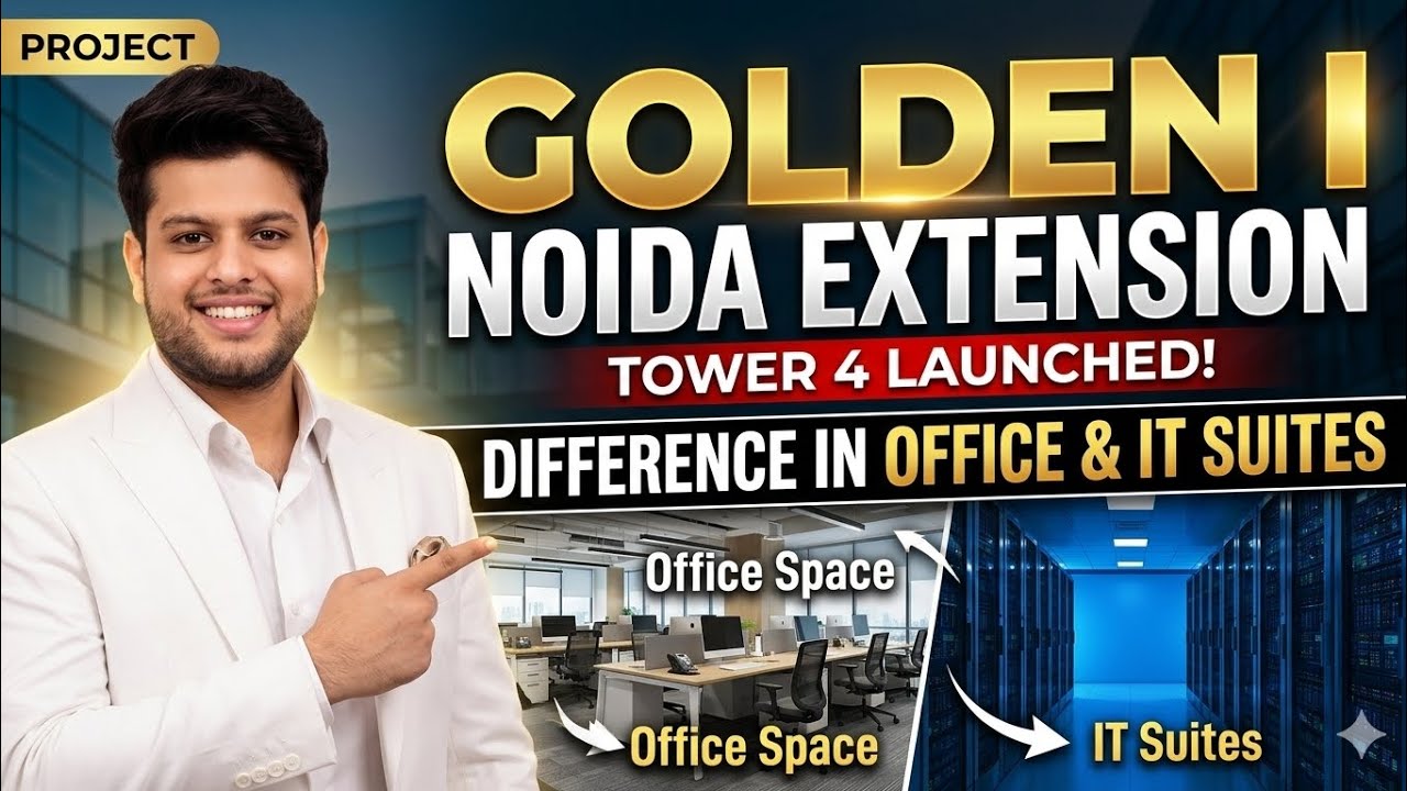 Golden I Noida Extension Review & Price: Commercial Office Spaces & Shops | Assured Return Property