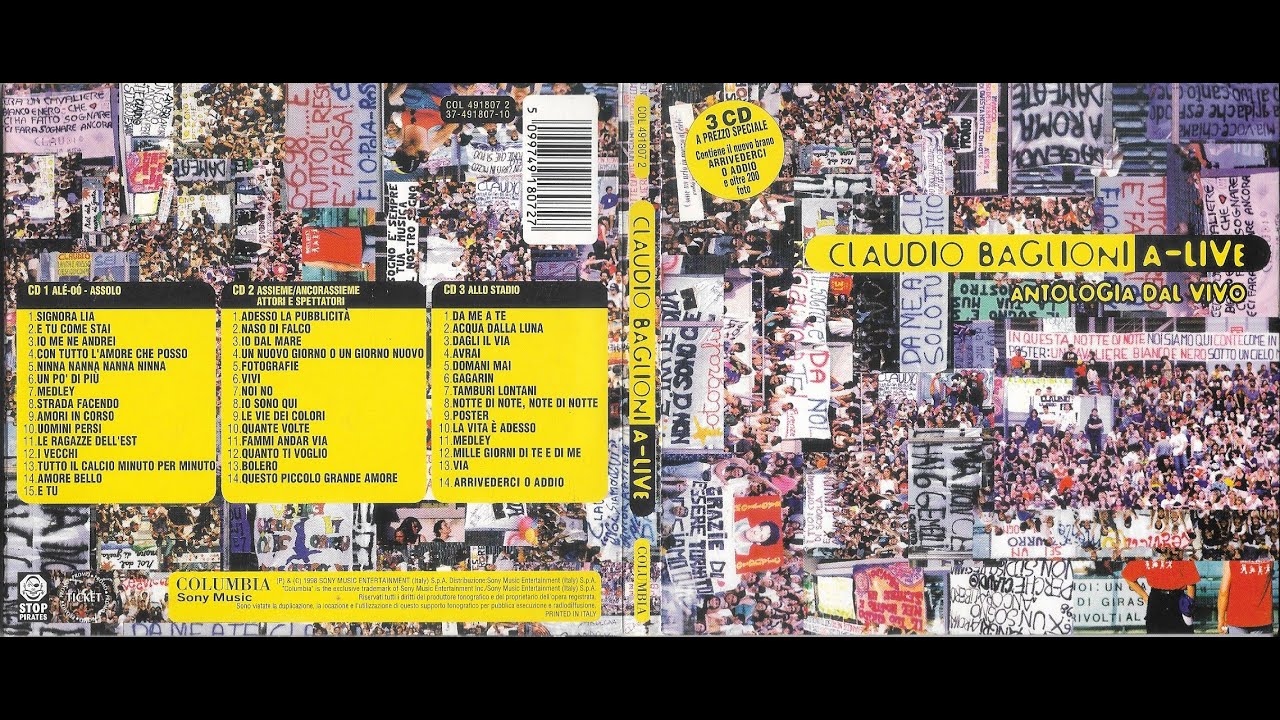 Claudio Baglioni - Domani mai